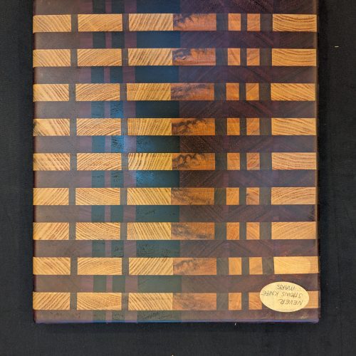 "Quilt-Pattern" End Grain Cutting Board
